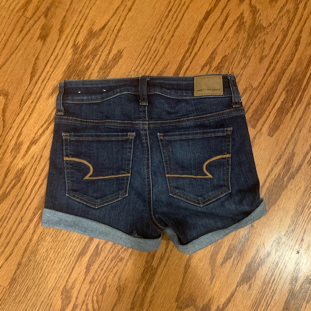 American Eagle Denim Shorts size 0